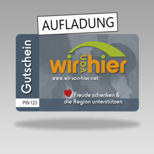 Gutschein Aufladung