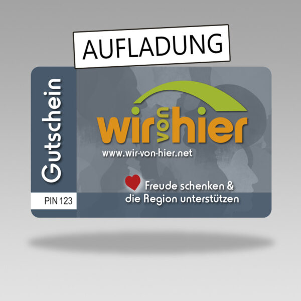 Gutschein Aufladung